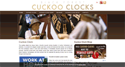 Desktop Screenshot of cuckooclock.org